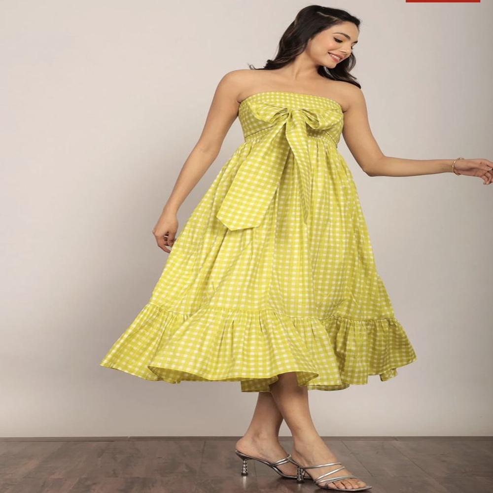 Piku frill Dress
