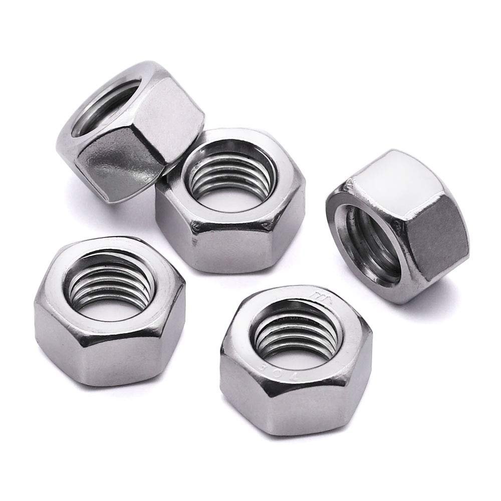 Hastelloy B3 Nuts - Alloy Hastelloy B3, M3 To M48 Sizes, Metallic Silver | Corrosion Resistant, High Temperature 900c, Polished Finish