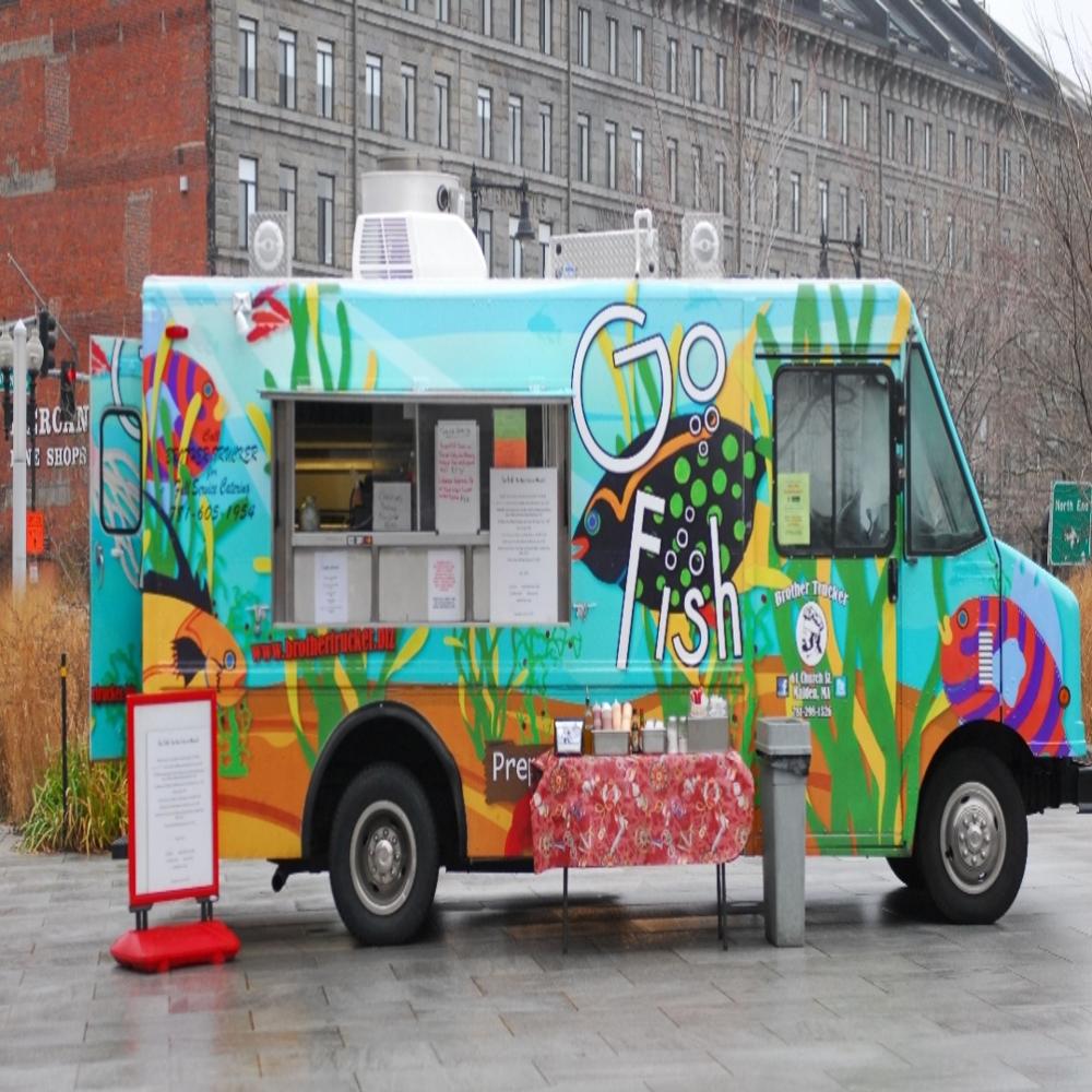 Food Truck Kitchen Setup