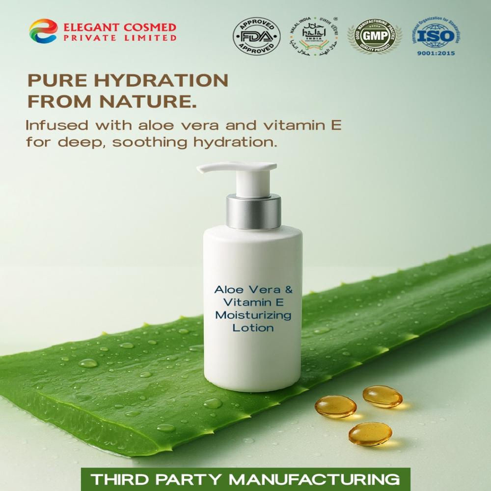 Moisturizing Lotion with Aloe Vera & Cocoa Butter Third Party Manufacturing