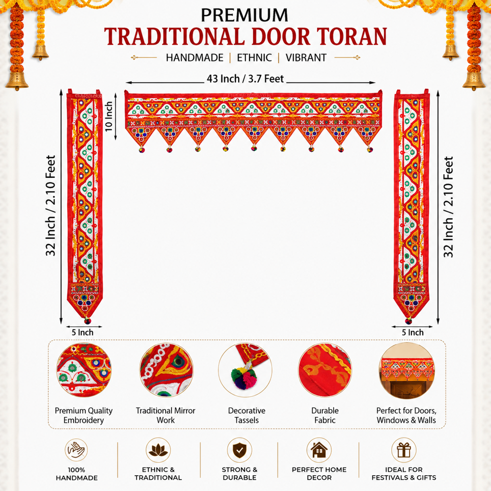 KRISHNA HANDLOOM Bandhanwar for Wedding Decoration C 3