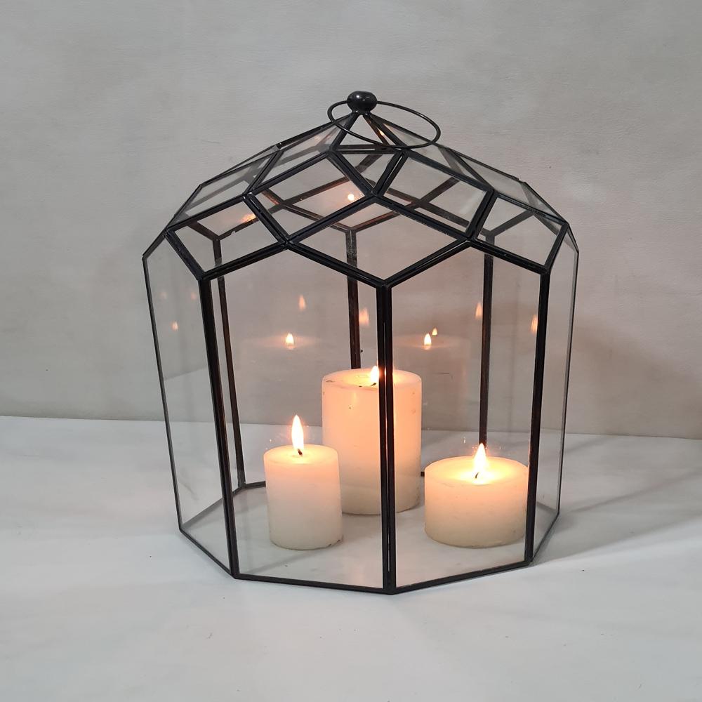 15329LN Handcrafted Metal Lanterns