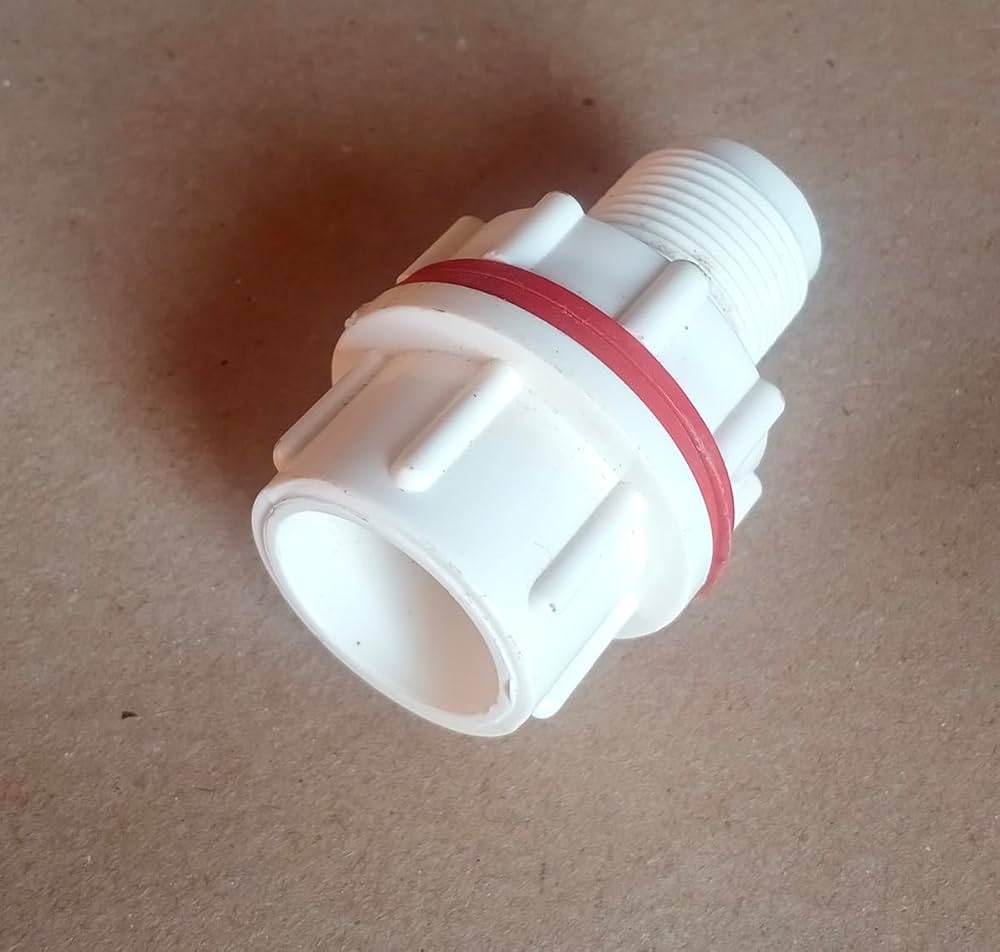 Upvc Socket Type Tank Nipple - Diameter: 1 Inch (In)
