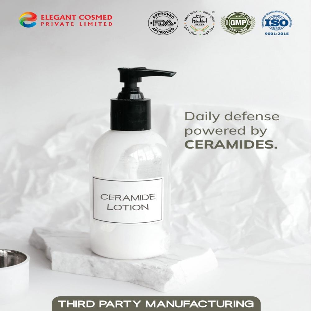 Ceramide Body Lotion Lightweight & Hydration Third Party Manufacturing