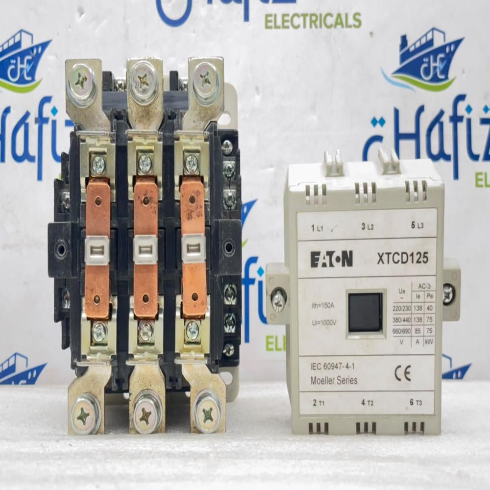 EATON XICD136H22 125A 220V AC CONTECTOR