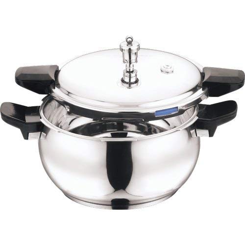 Vinod 18/8 Stainless Steel Outer Lid Magic Pressure Cooker - 3.5 Litre