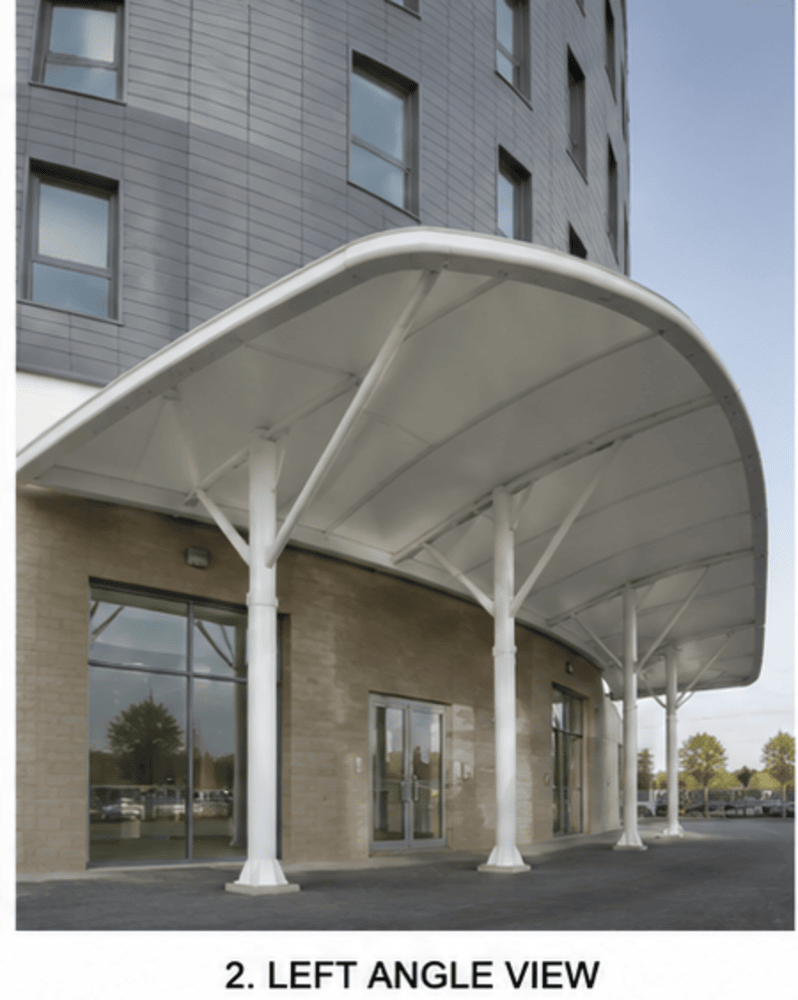 PVC Tensile Car Parking Structure