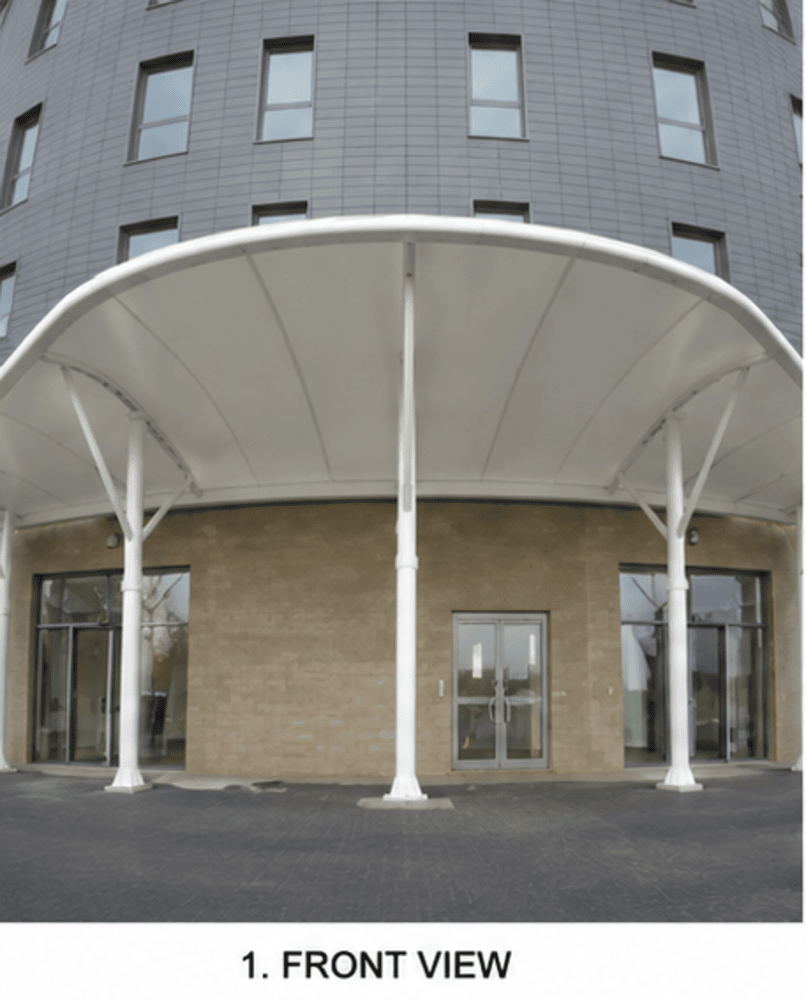 PVC Tensile Car Parking Structure