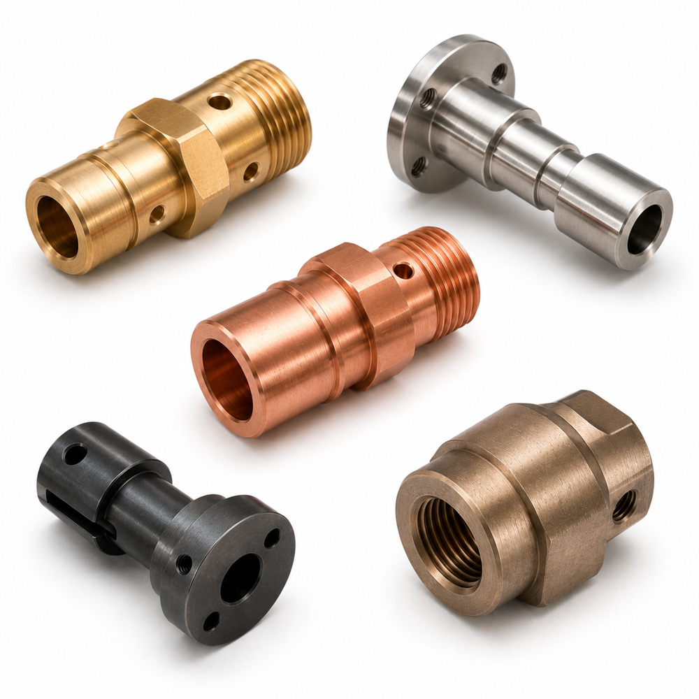 Precision Cnc Machining - Color: Natural Yellow