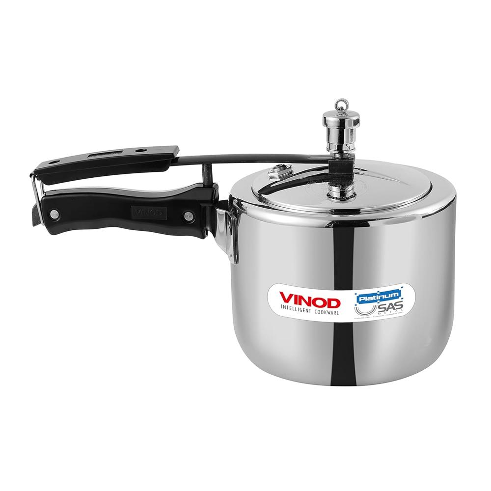 Triply Stainless Steel Inner Lid Pressure Cooker 3 Litre
