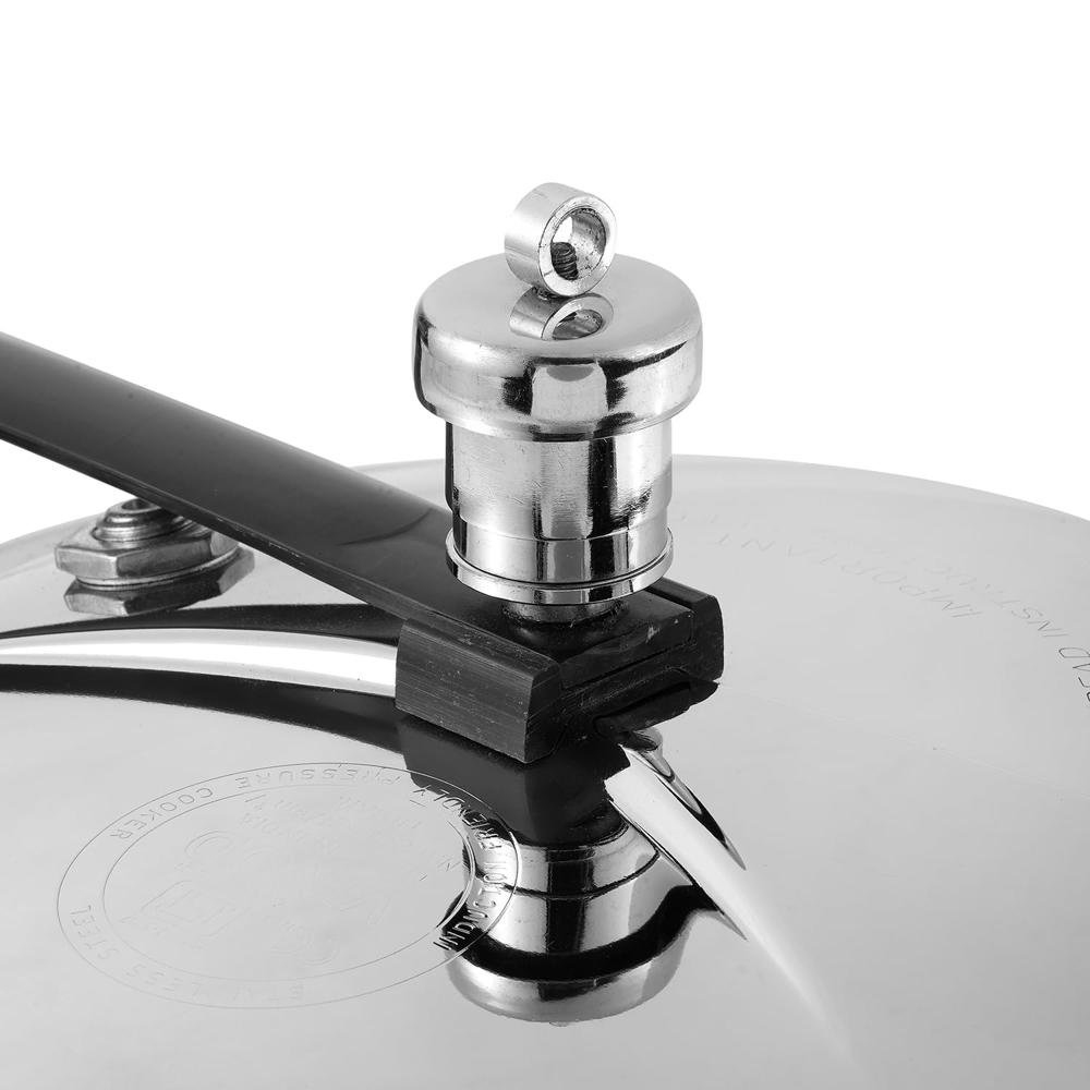 Vinod Straight Platinum Triply Stainless Steel Inner Lid Pressure Cooker - 3 Litre | SAS Bottom | Induction Ready | ISI and CE Certified | 2 Years Warranty -Medium