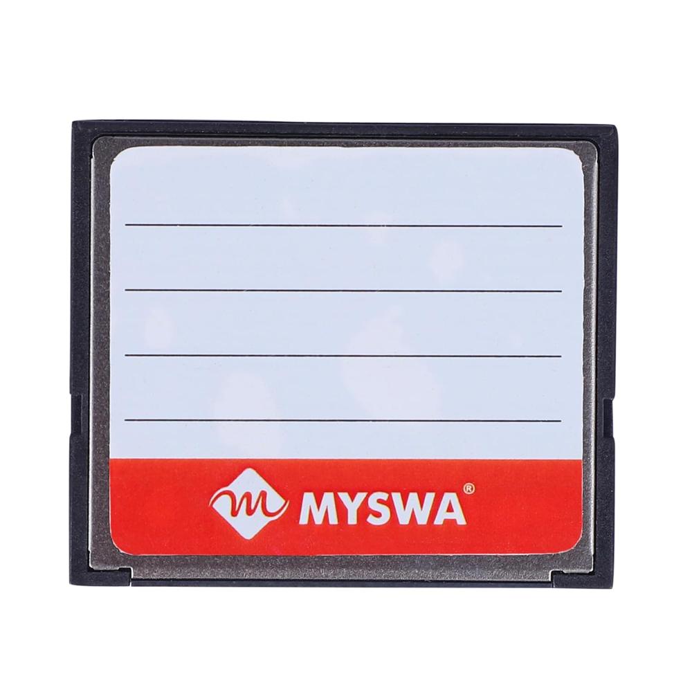 MYSWA F1-CF16GB F1 Extreme Compact Flash 16 GB MLC CF Type 1 Memory Card for CNC Machine, Railways Locomotives, Airplane Cockpits, Camera, Desktop