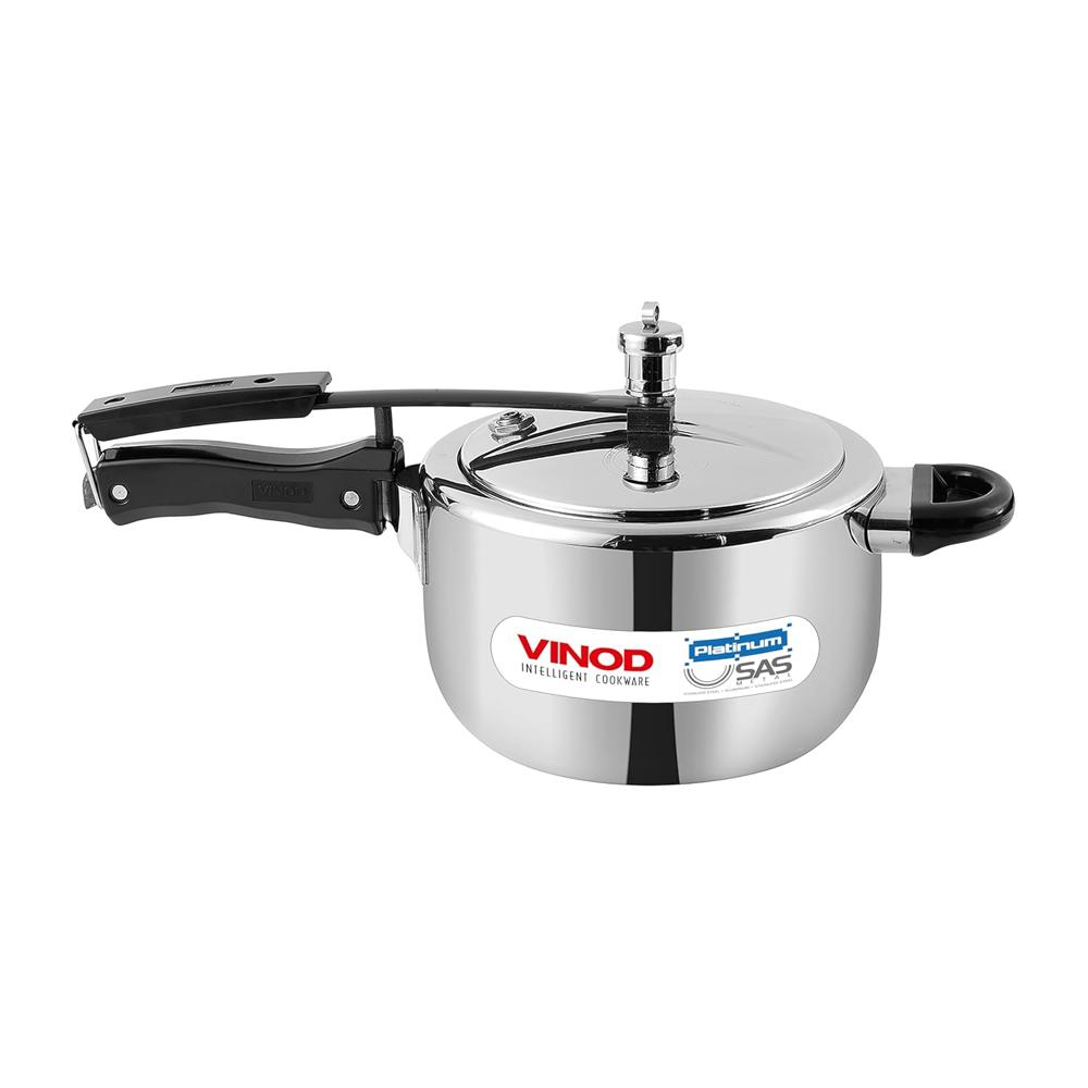 Platinum Triply Stainless Steel Inner Lid Pressure Cooker - 3.5 L