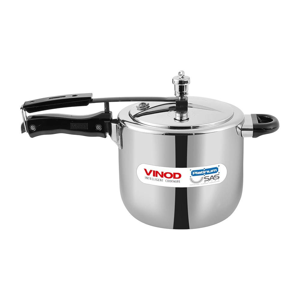 Platinum Triply Stainless Steel Inner Lid Pressure Cooker - 5 Litre