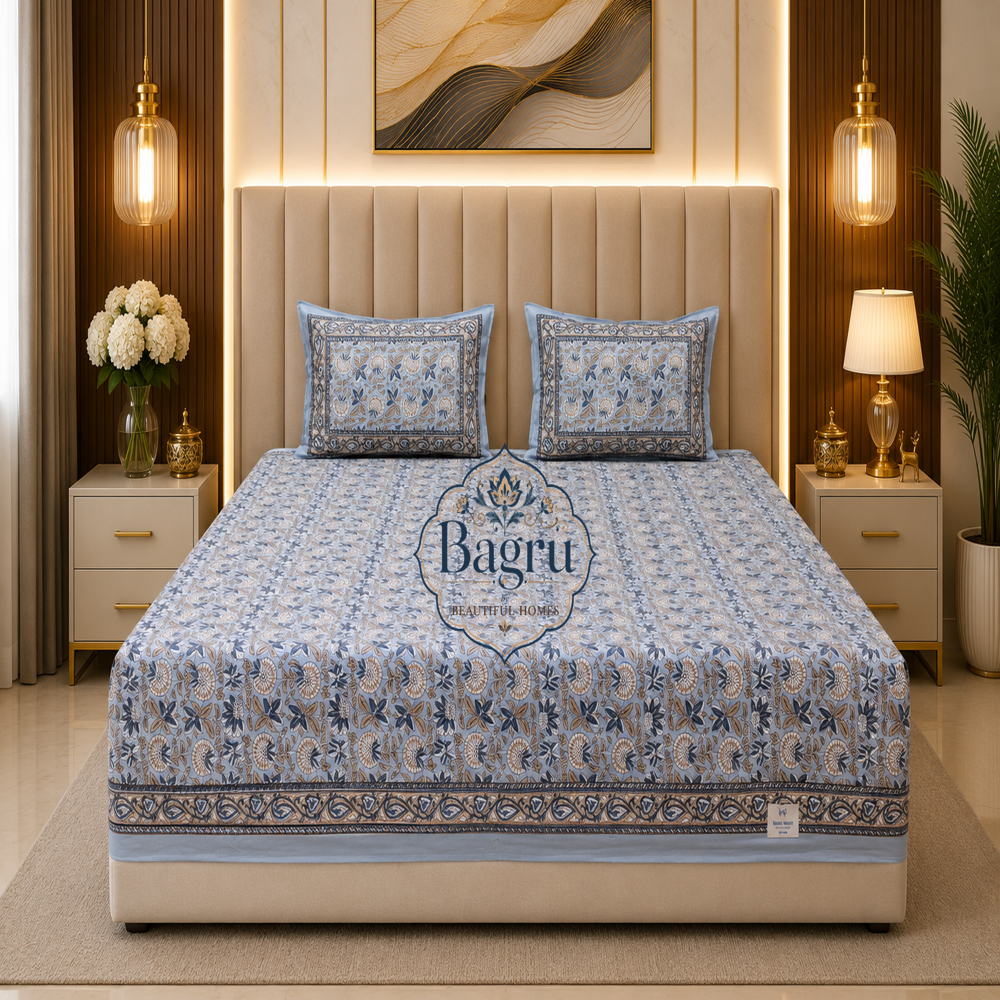 Bargu Double Bedsheets