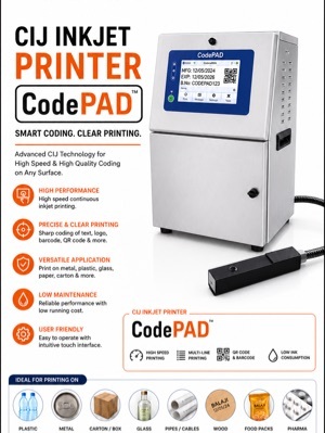 CIJ (Continuous Inkjet) Printer