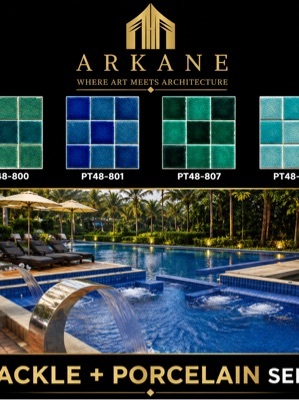 Swimming Pool Glass Mosaic Tiles