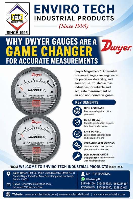 Control The Critical With The Series 2000 Magnehelic Differential Pressure Gauge