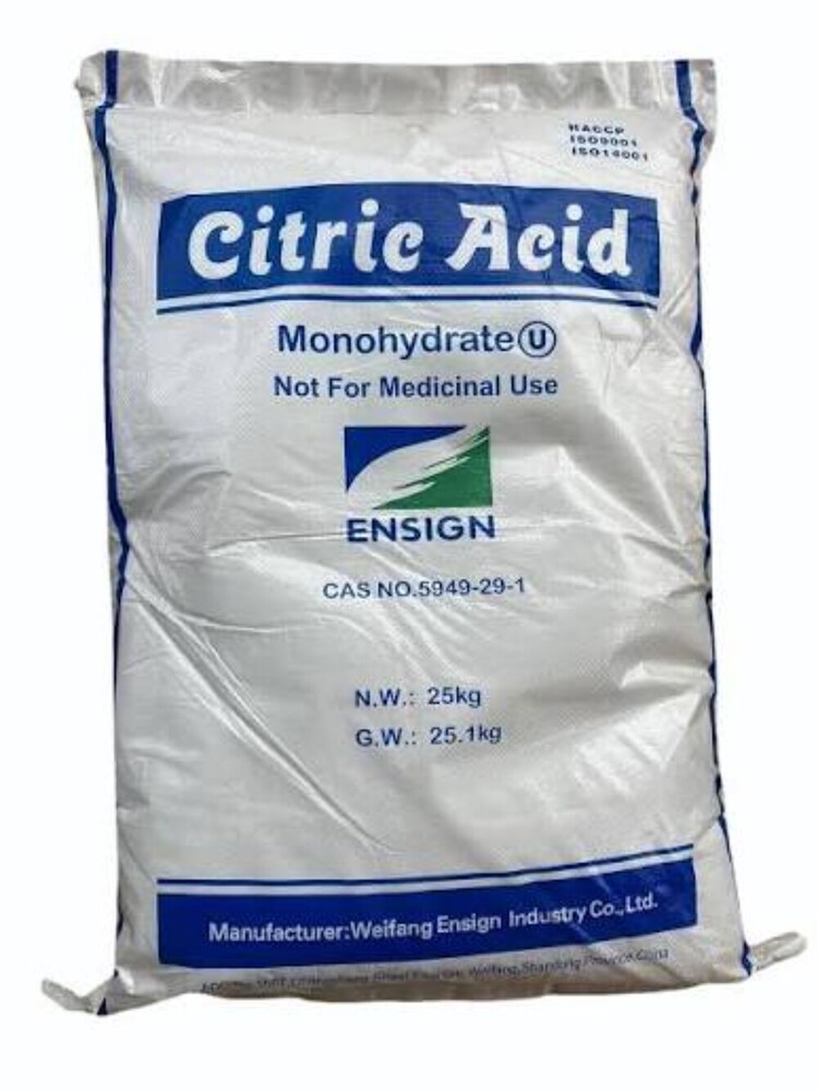 Citric Acid - Application: Industrial