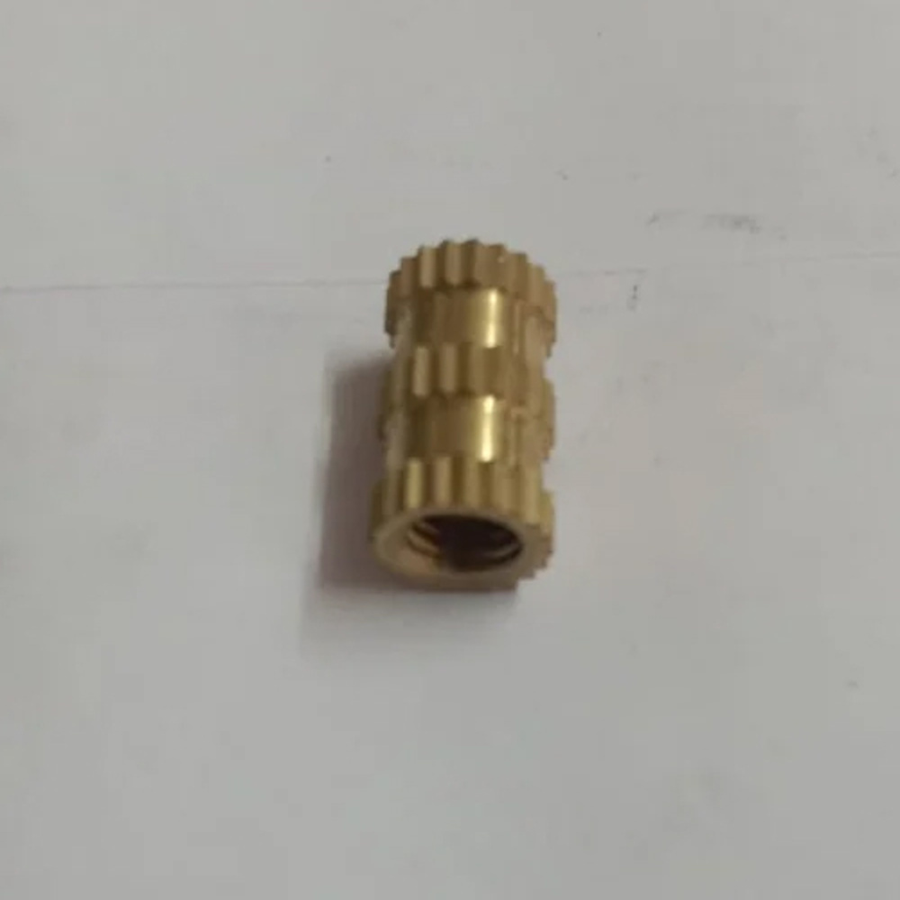 1.75inch Brass Insert - Color: Golden