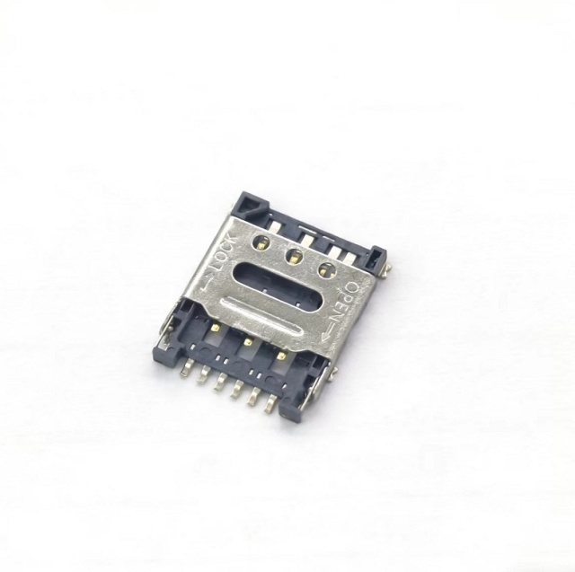 SI80C-03200 NANO SIM CARD 6P SMT H=1.4mm
