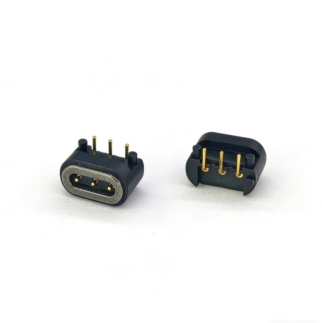 3.0mm pitch 3pin Magnetic Pogo Pin Connector