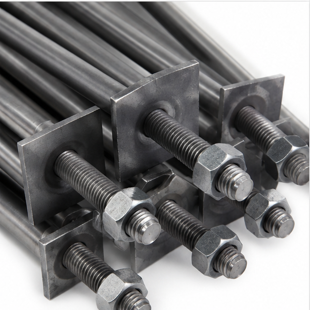 Plate Type Foundation Bolt - Diameter: 30 Mm
