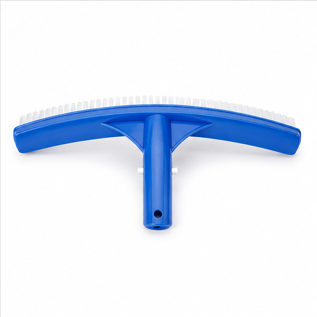 Swimming Pool Brush - Bristle Color: White