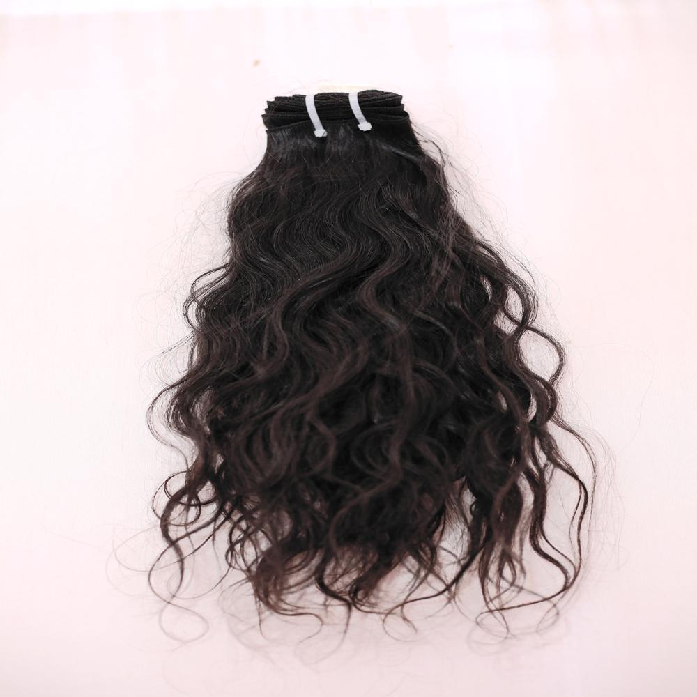 Indian Virgin Remy Human Hair Extensions 100g Pack Soft Hand Feel Machine Double Weft All Colors Suitable Brand Hair Extensions 