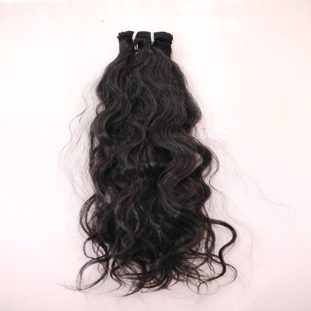 Indian Virgin Remy Human Hair Extensions 100g Pack Soft Hand Feel Machine Double Weft All Colors Suitable Brand Hair Extensions 