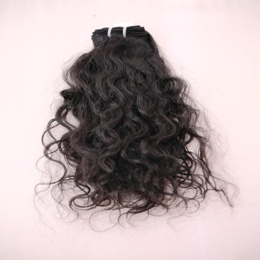 Indian Virgin Remy Human Hair Extensions 100g Pack Soft Hand Feel Machine Double Weft All Colors Suitable Brand Hair Extensions 