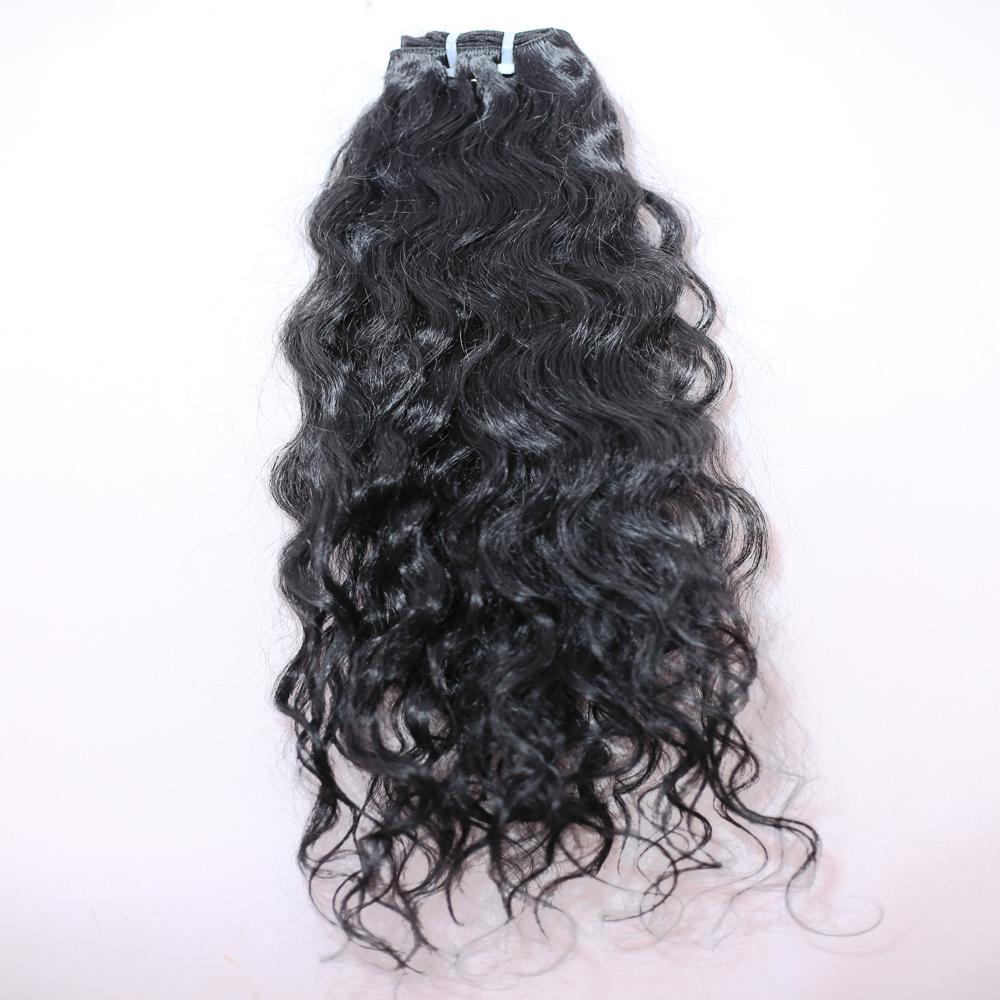 Indian Virgin Remy Human Hair Extensions 100g Pack Soft Hand Feel Machine Double Weft All Colors Suitable Brand Hair Extensions 