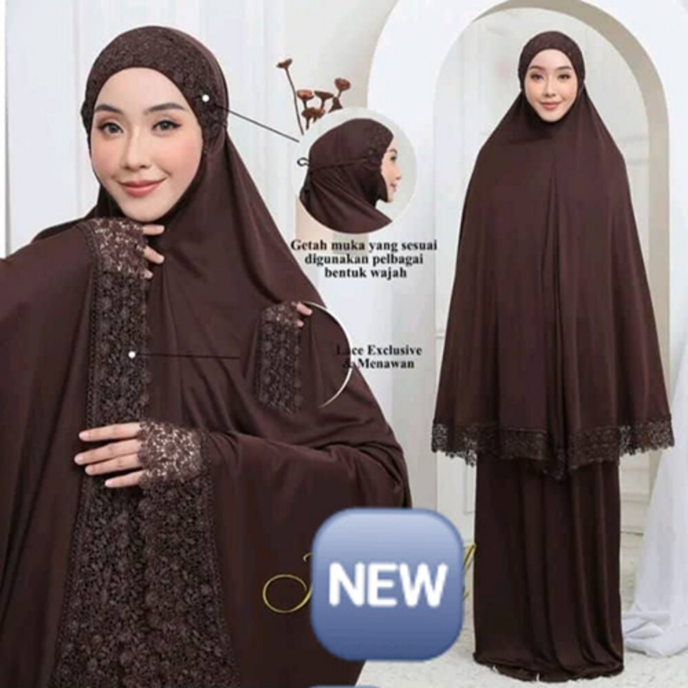 Ladies Brown Hijab