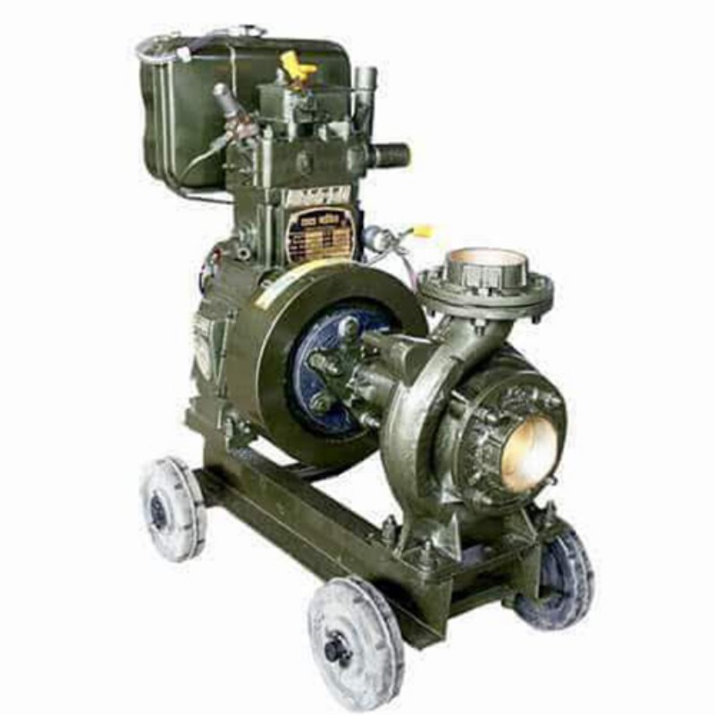 5 Hp Diesel Engine Pump Set - Caliber: 100 Mm