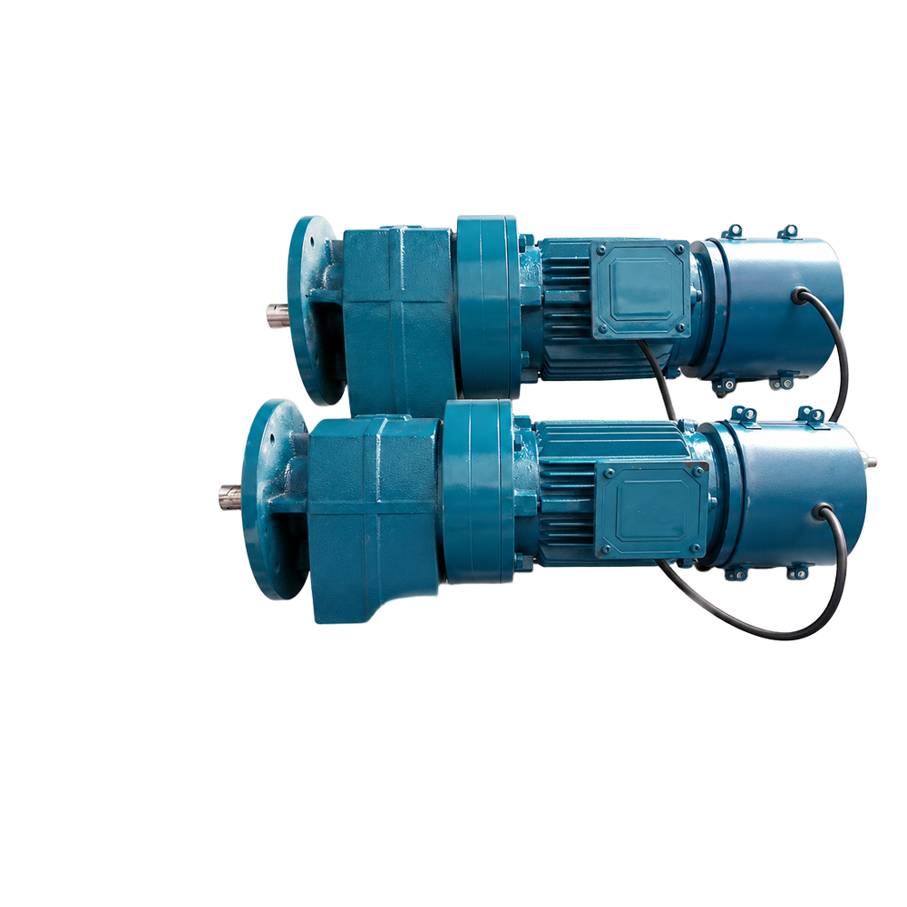 Energy Efficient Helical Gear Brake Motor