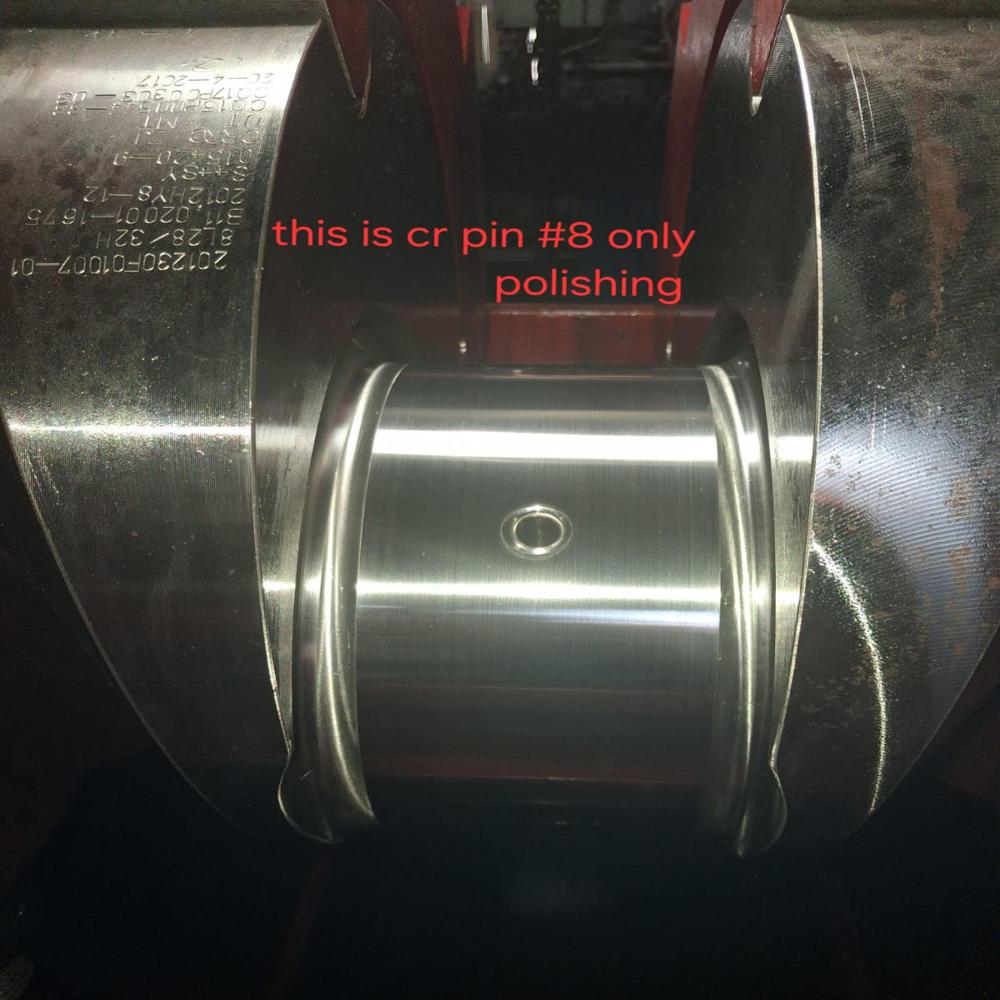 MAN 8L28/32H Crankshaft Repair of a Power Plant in Sudan