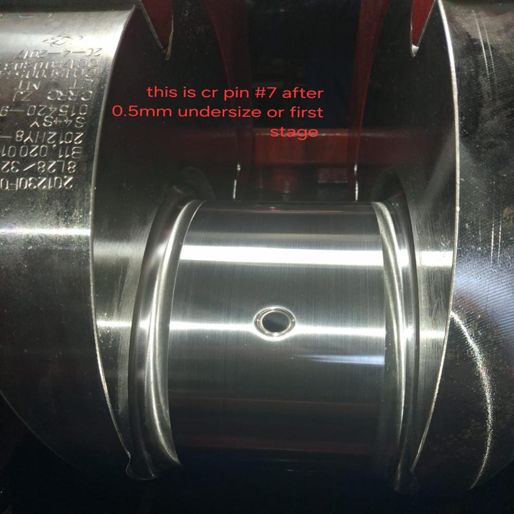MAN 8L28/32H Crankshaft Repair of a Power Plant in Sudan