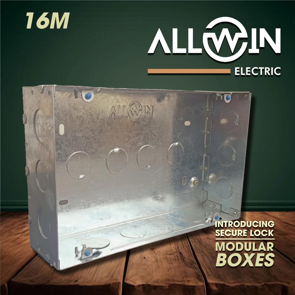 Electric 4 M Module Gi Modular Box - Galvanized Plated, 4 Meter External Size, Ip66 Protection Level | Smooth Paint Finish, Custom Color Options, 1-2 Years Warranty