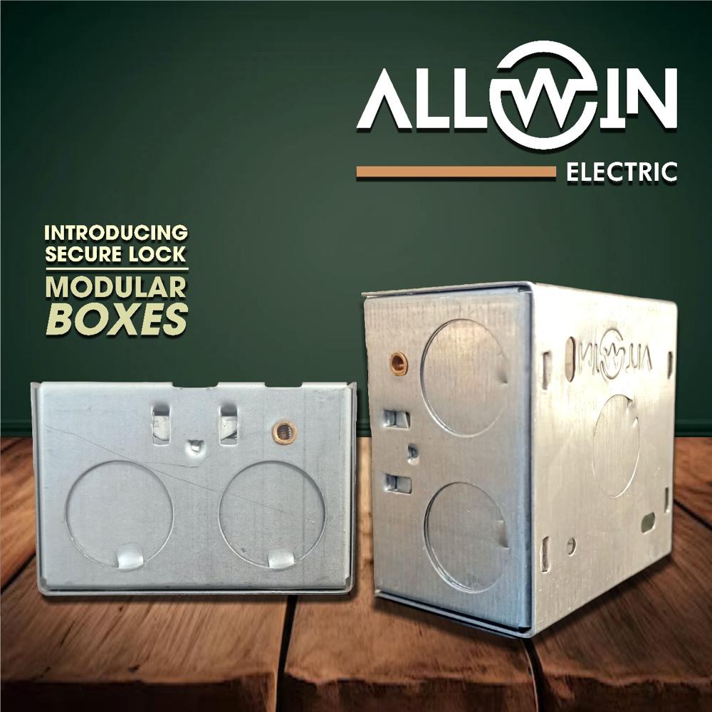 Electric 4 M Module Gi Modular Box - Galvanized Plated, 4 Meter External Size, Ip66 Protection Level | Smooth Paint Finish, Custom Color Options, 1-2 Years Warranty