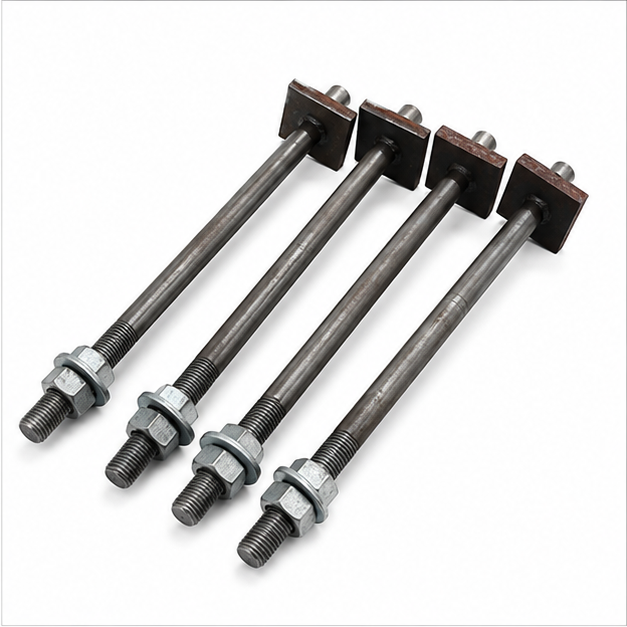 Plate Foundation Bolt - Diameter: 30 Mm