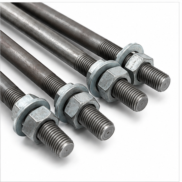 Plate Foundation Bolt - Diameter: 30 Mm
