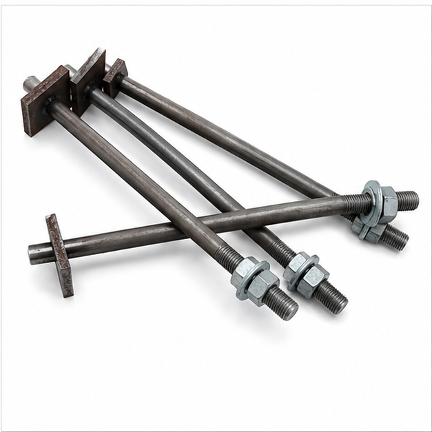 Plate Foundation Bolt - Diameter: 30 Mm