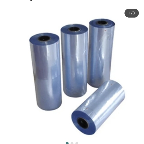 Rigid Pvc Film Roll - Color: Silver