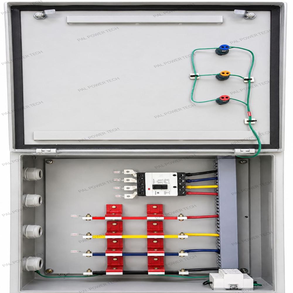 ACDB THREE PHASE 160AMP METAL BOX