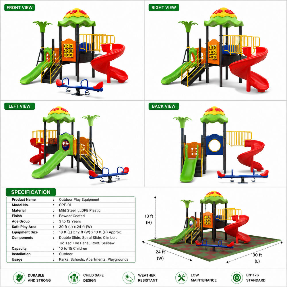 Outdoor play equipment