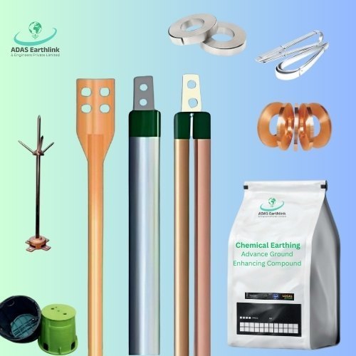 Copper Earthing Strip - Application: Solar Plant