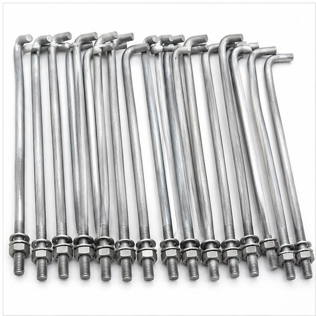 Hot Dip Galvanized Foundation Bolt