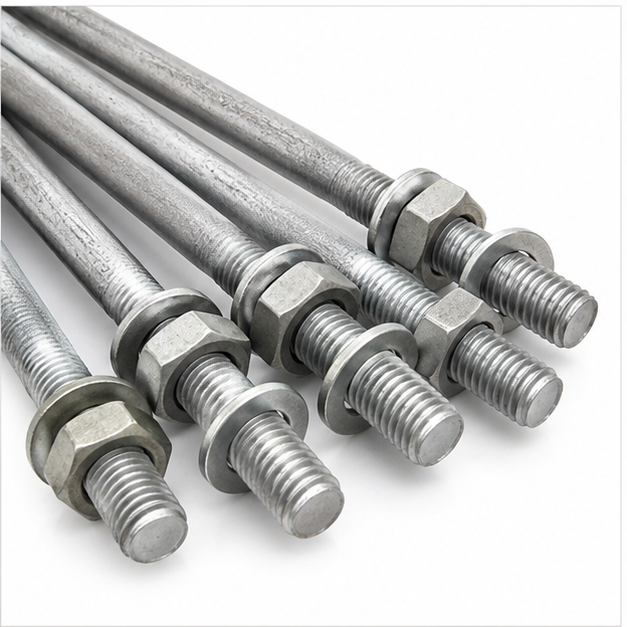 Hot Dip Galvanized Foundation Bolt