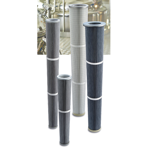 Industrial vacuum cleaners Filter Cartridges Dia 120 - 160 - 185 mm Conical