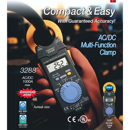 3288 Clamp ON AC DC Hi Tester